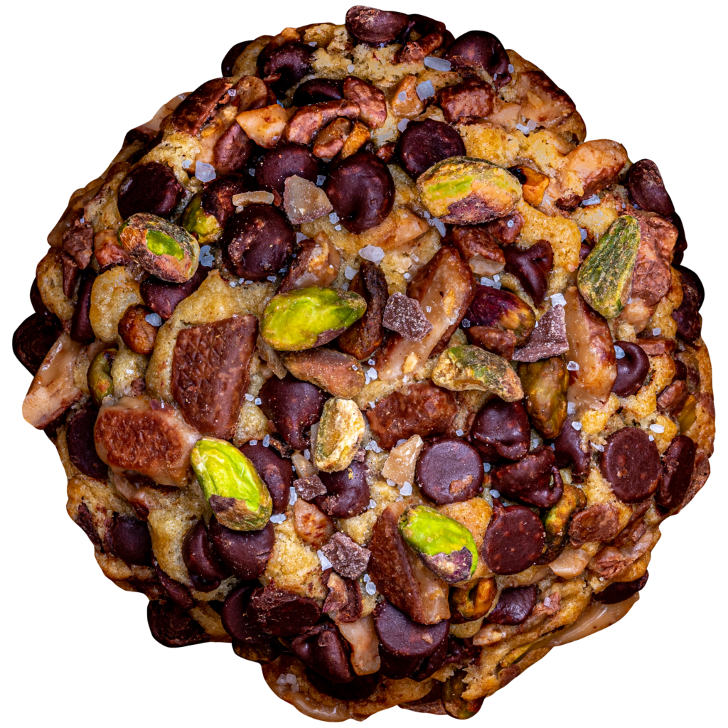 Pistachio Toffee Chocolate Chip Cookie