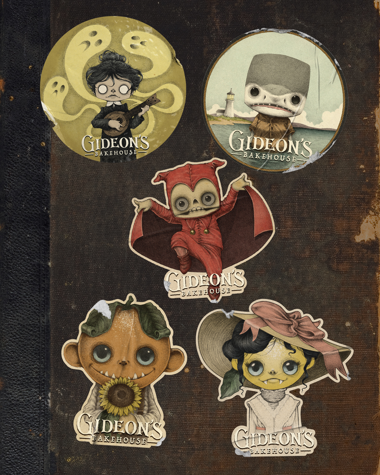 Gideon's Sticker Pack Series 1!