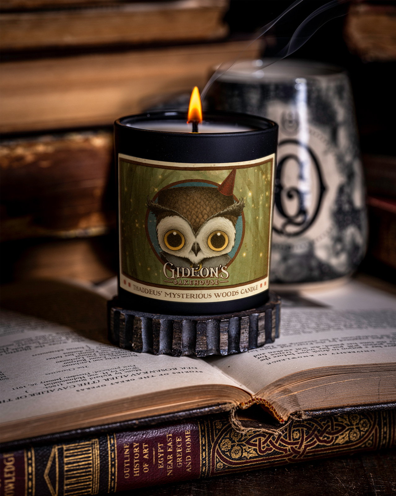 Thaddeus' Mysterious Woods Candle!