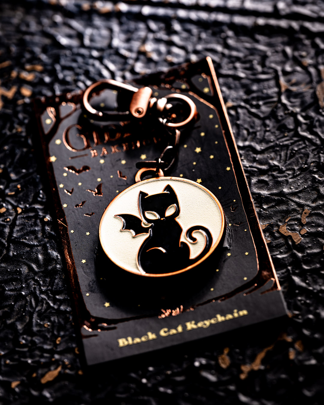 Gideon's Black Cat Keychain!