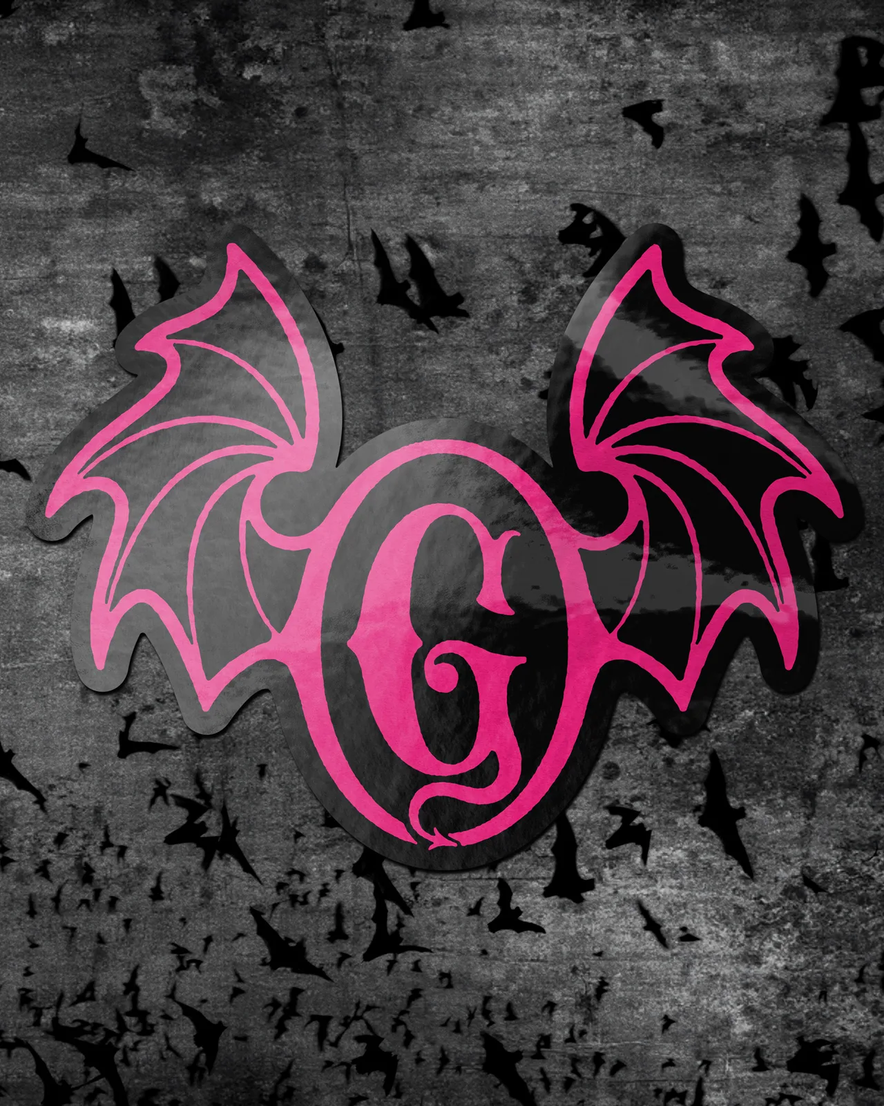 Hot Pink Winged G Magnet!